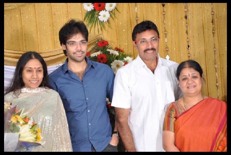Sathyaraj, wife, son and daughter